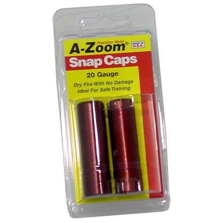 A-Zoom 20 Gauge Metal Snap Caps (2 Pack)