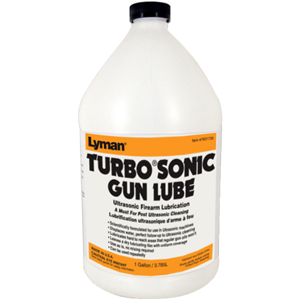 Lyman Turbo Sonic Ultrasonic Steel & Gun Parts Cleaning Solution - 16 oz - Gun  Cleaning Kits & Gun Cleaning Supplies at  : 1023734149