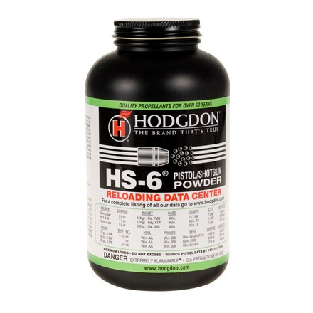 Hodgdon HS6 Smokeless Powder 1 Lb