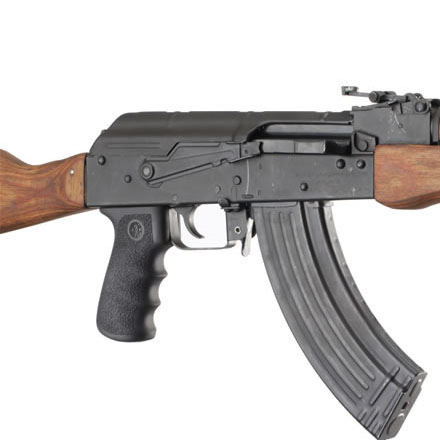 AK-47 AK-74 OM Rubber Grip With Finger Grooves Black