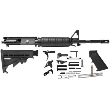 AR-15 16 Inch M4 Carbine Rifle Kit (Complete Upper, Lower Parts Kit, Carbine Buttstock)