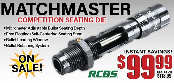 Shop RCBS Matchmaster Dies