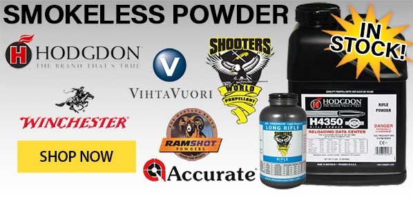 Shop In Stock Reloading Powder