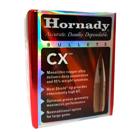 22 Caliber .224 Diameter 70 Grain CX 50 Count (1-7")