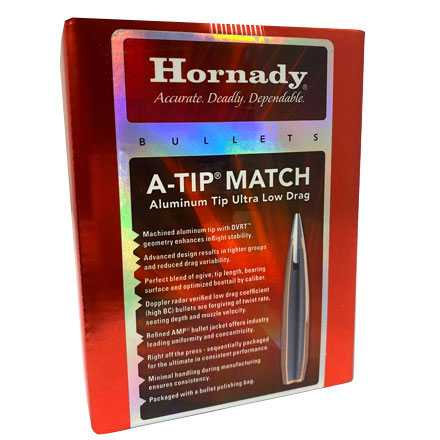 6.5mm .264 Diameter 153 Grain A-Tip Match 500 Count