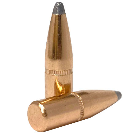 270 Caliber .277 Diameter 130 Grain Spire Point With Cannelure 100 Count