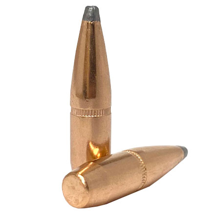 270 Caliber .277 Diameter 140 Grain Boat Tail Spire Point With Cannelure 100 Count