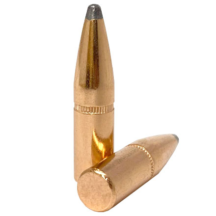 270 Caliber .277 Diameter 150 Grain Spire Point With Cannelure 100 Count