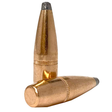 30 Caliber .308 Diameter 165 Grain Boat Tail Spire Point 100 Count With Cannelure