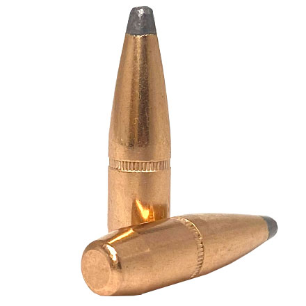 30 Caliber .308 Diameter 180 Grain Boat Tail Spire With Cannelure Point 100 Count