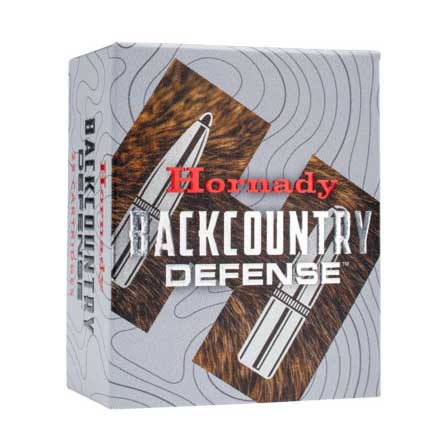 Hornady Backcountry Defense 9mm Luger +P 138 Grain DGH 25 Rounds