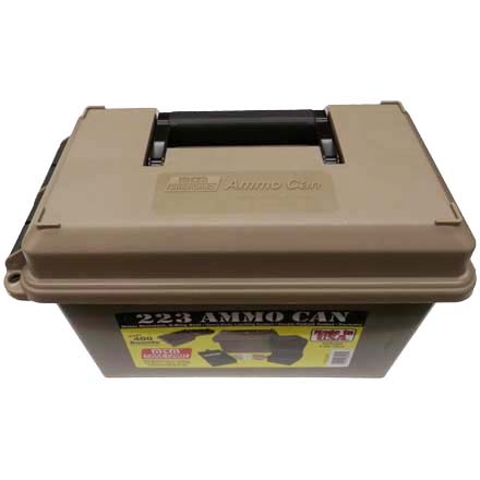 223 Ammo Can (Includes 4 RS-100S Ammo Boxes) Dark Earth by MTM