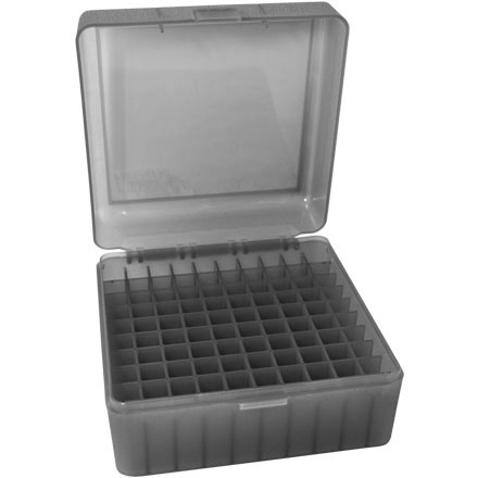RS-100-00 - Ammo Box 100 Round Flip-Top 223 204 Ruger 6x47