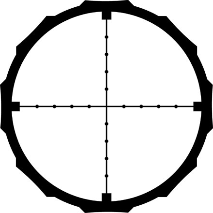 Crimson Trace Hardline 4-12x40 Rifle Scope with Mildot Reticle