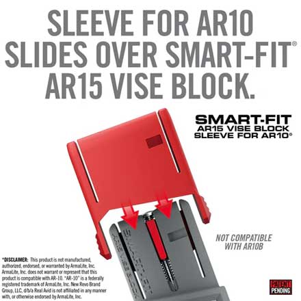 Smart-Fit Vise Block Sleeve for AR-10