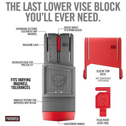 Smart-Fit Vise Block Sleeve for AR-10