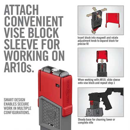 Smart-Fit Vise Block Sleeve for AR-10