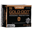 Speer Gold Dot Luger HP +P Ammo