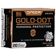 Speer Gold Dot Luger HP Ammo