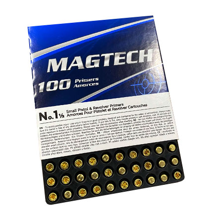 MagTech 1-1/2 Small Pistol Primers 1000 Count