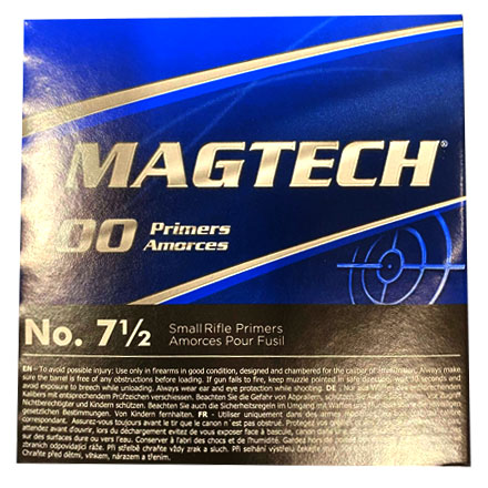 MagTech 7-1/2 Small Rifle Primers 1000 Count