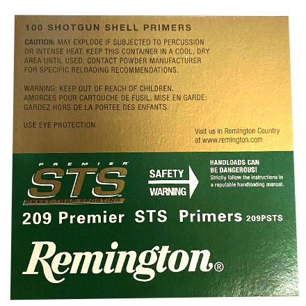 209 Premier STS Shotshell Primer (1000 Count)