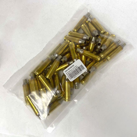 25 Creedmoor Unprimed Brass 50 Count Cosmetic Seconds