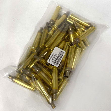 .270 Weatherby Mag. Unprimed Brass 50 Count Cosmetic Seconds