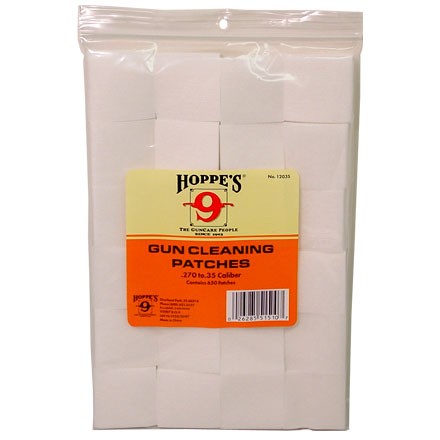 Hoppe's 270-35 Caliber Cleaning Patches 650 Count