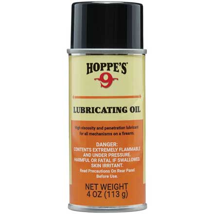 No. 9 Traditional Lubricating Oil 4oz. Aerosol Spray Bottle