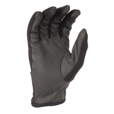 Synthetic Leather Palm Mesh Back Shooting Gloves L/XL Black-Gray by Radians