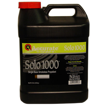 Accurate Solo 1000 Smokeless Powder (8 Lbs) by Accurate