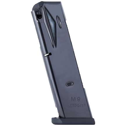 Beretta 92FS M9 9mm Blue Finish 15 Round Magazine