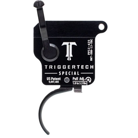 Rem Model 7 - Black Special Curved, Single Stage Trigger, With Bolt Release & Safety