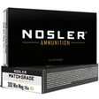 Nosler Boat Tail Match Grade HP Ammo