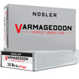 Nosler Flat Base Tipped Varmageddon Defense Ammo