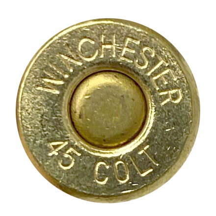 Winchester 45 Colt Primed Pistol Brass 100 Count