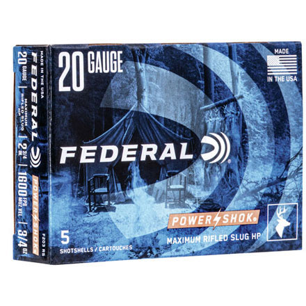 Federal H2586 Game-Shok High Brass 20 Gauge 3 1 1/4 oz 6 Shot 25 Per Box/  - Shotgun Shells at  : 1037776848