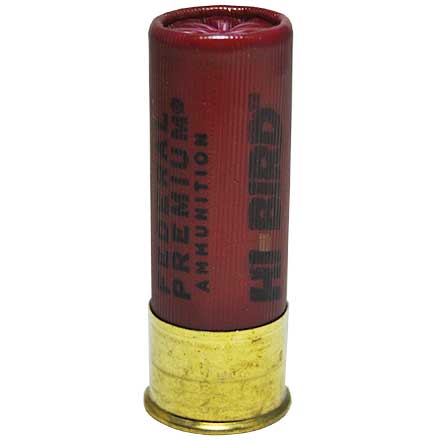 12 Gauge 2 3/4 MAX. 1 1/4 Oz #5 Shot Hi-Bird Shotshells 1350 FPS 25 ...