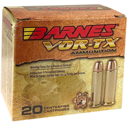 Barnes VOR-TX 357 Magnum 140gr XPB 20 rounds