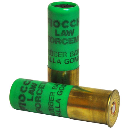 Fiocchi 12 Gauge 2 3/4 1oz Rubber Slug 10 Rounds by Fiocchi Ammunition