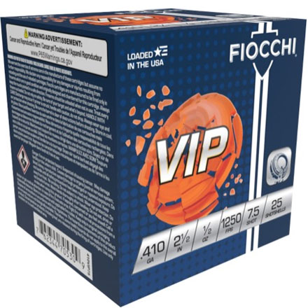 Fiocchi Exacta Target VIP 410 Gauge 2-1/2