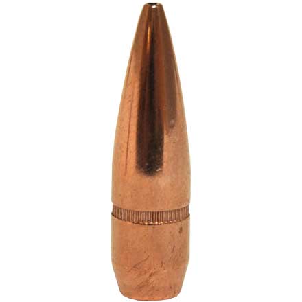 22 Caliber .224 Diameter 75 Grain Boat Tail Hollow Point With Cannelure ...
