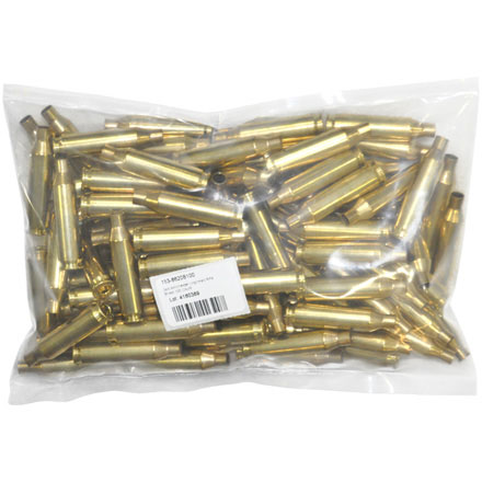 243 Winchester Unprimed Rifle Brass 100 Count