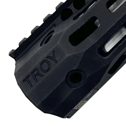Troy Industries SOCC Battle Rail Free Float M-LOK Handguard AR-15 15.125" BLK Aluminum