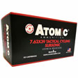 Atomic Tactical Cycling Subsonic Boat Tail HP Ammo