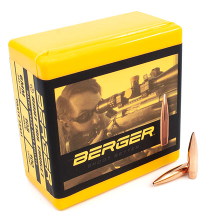 6mm .243 Diameter 108 Grain Match Target Boat Tail 500 Count