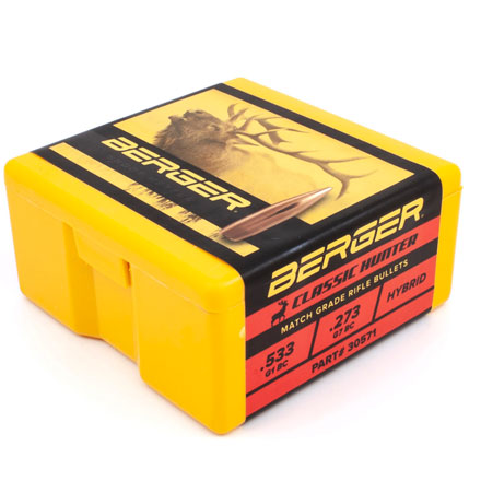 30 Caliber .308 Diameter 185 Grain Clasic Hunter 100 Count