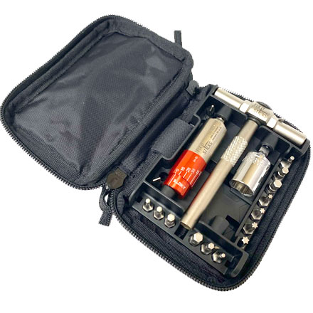 Fix It Stix Rifle & Optics All In One Tool Kit With Ratcheting T-Drive, 15 Bits, and Carry Case