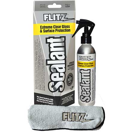 Ceramic Sealant Spray With Free Microfiber Polishing Cloth (8oz.)